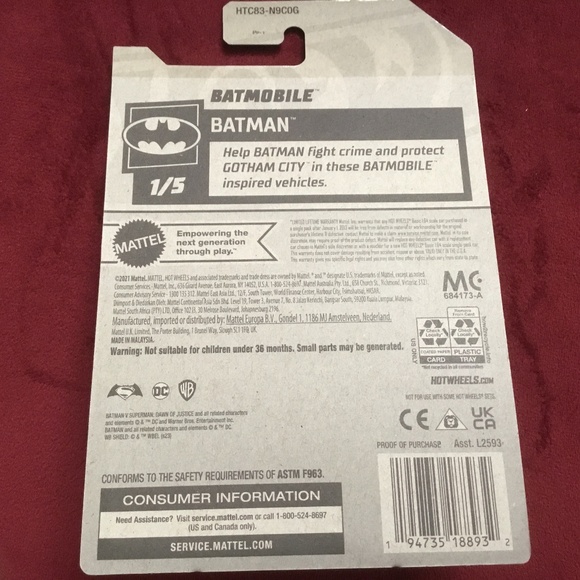 Batmobile (1/5) Help Batman fight crime and protect Gotham City - Picture 4 of 5